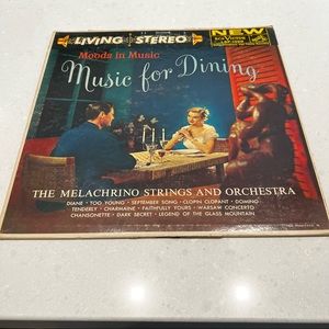 Moods and music music for dining record. 1958